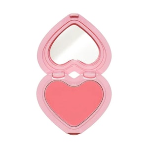 Glowy Cream Blush, #01 Churu Cheeks, 0.08 oz【Body-Temp Melting, Dewy Glow】