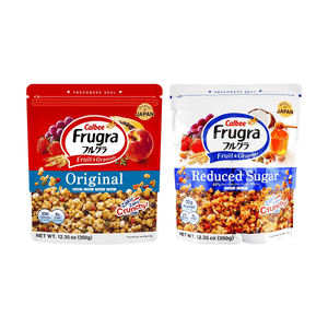 Fruit & Granola - Crunchy Cereal Original+Reduced Sugar, 24.69 oz【2 Flavors 2 Combo Packs】