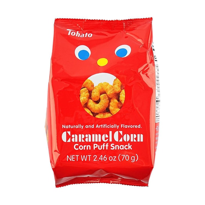 日本TOHATO桃哈多 焦糖玉米脆果仙贝 原味 70g