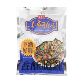 台灣盛香珍 小魚乾花生 花生米 80g【下酒好料 香酥脆辣】