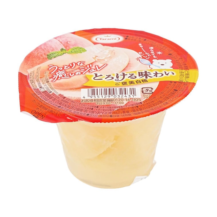 たらみ ゼリーデザート ピーチ味 210g 4