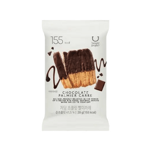 【韓國直郵】 韓國 Delight project 甜點零食 低糖朱古力蝴蝶酥 0.99 oz (28g)