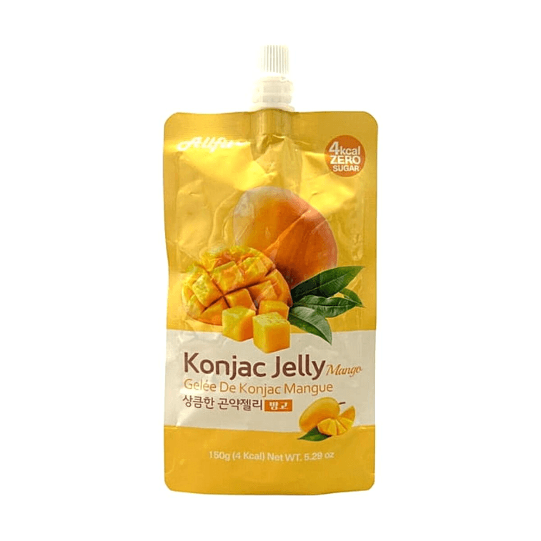 こんにゃくゼリー マンゴー味 5.29 oz ゼロシュガー 低カロリー 1