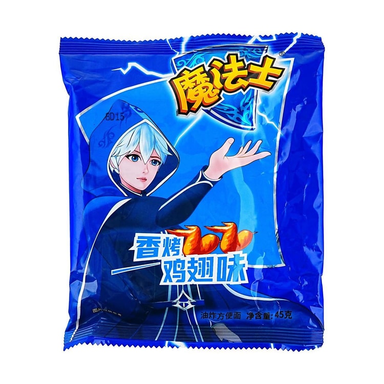 魔法士干脆面点心面香烤鸡翅味45g【童年回忆】 - 亚米
