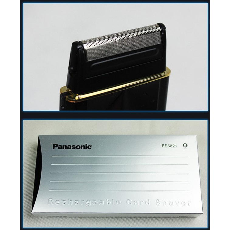 【中国からの直送】パナソニック ポータブルスリムミニ充電式シェーバー（ブラック） 4