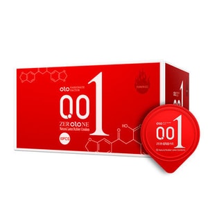 【中國直郵】 OLO 透明質酸0.01保險套超薄隱形熱感 女神紅色10只裝