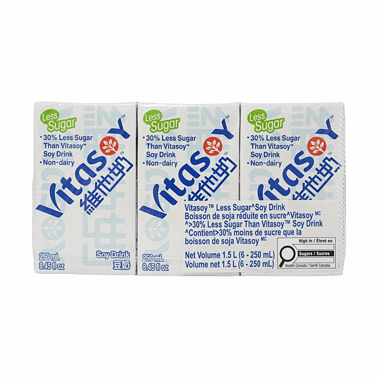 【가치 팩】저당 두유, 6팩* 8.45 fl oz 4