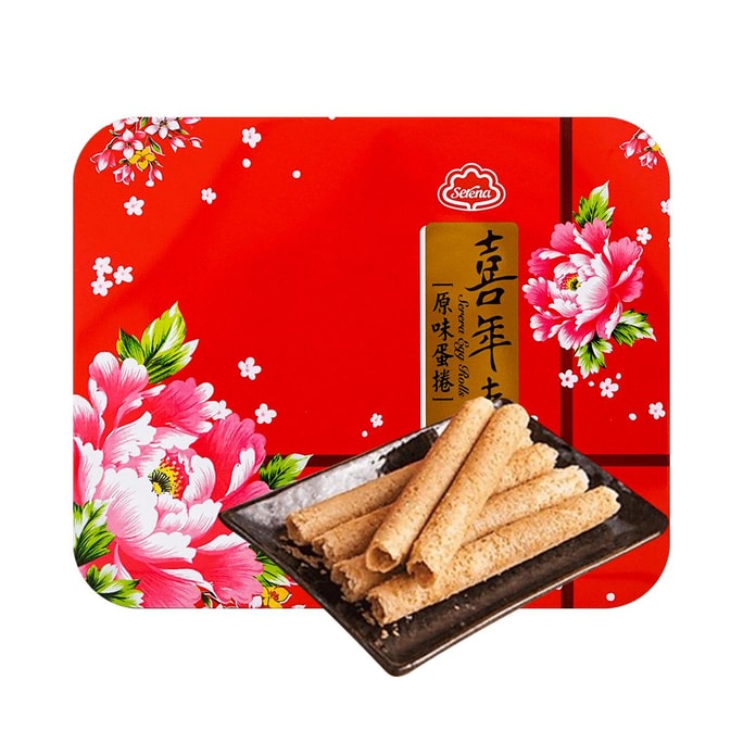 台灣喜年來 原味蛋捲 新大方禮盒 384g