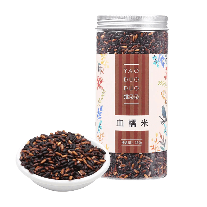 [중국 직배송] 야오둬둬 찹쌀, 통곡물죽, 굵은잡곡, 찹쌀 350g