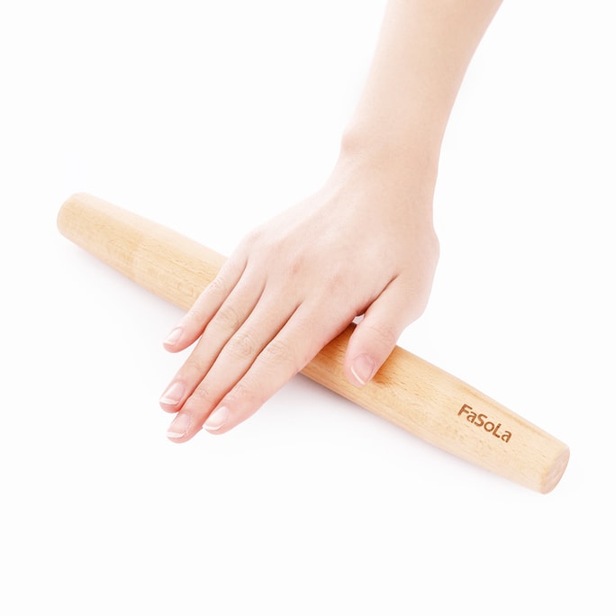 Conical Beech Rolling Pin Polished Throughout Healthy Plant Paint Thick Durable Rolling Pin