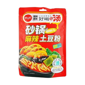 田小花 砂锅土豆粉 麻辣味 327g【可以喝汤的麻辣烫】