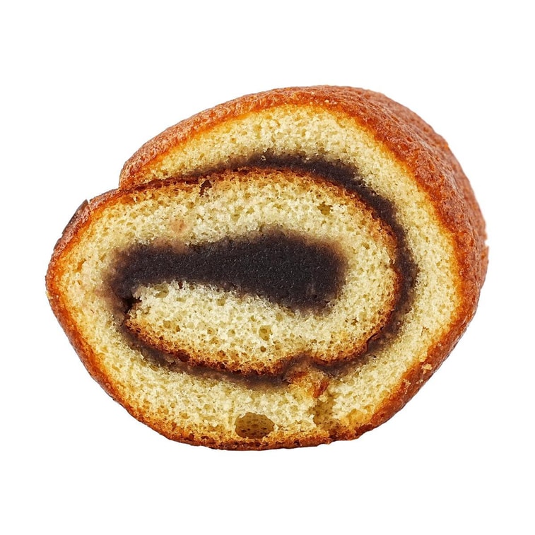 日本伊索製菓 熊本熊 紅豆蛋糕卷 瑞士卷 6枚入 160g 7