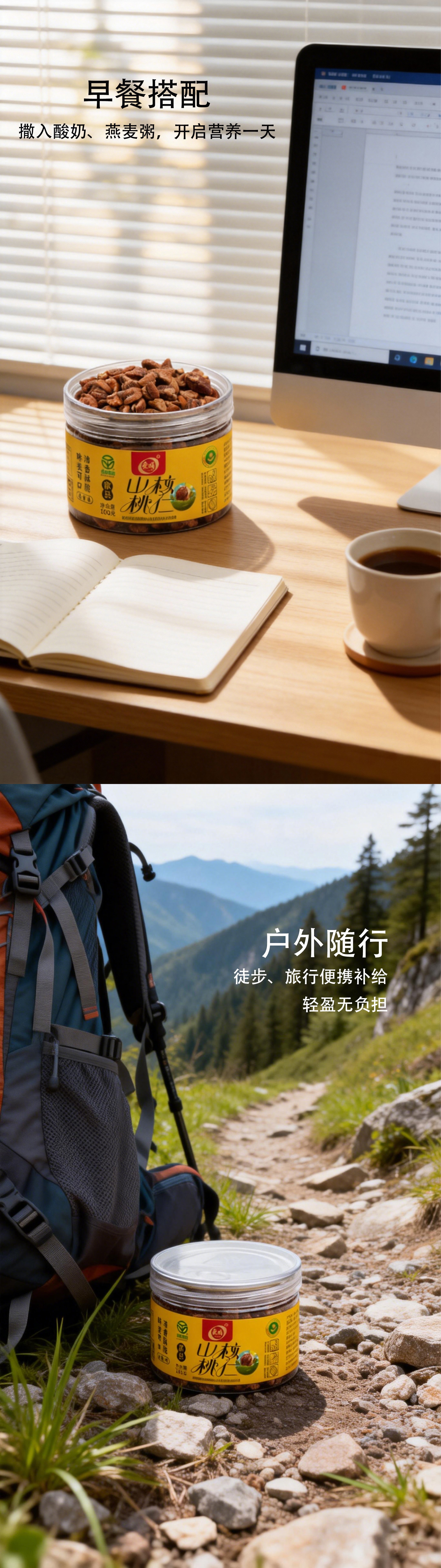愛娟 野生山核桃仁 殲縣原產 CFCC認證 益智補腦 抗疲勞 潤肺化痰 香酥 甘甜 100g