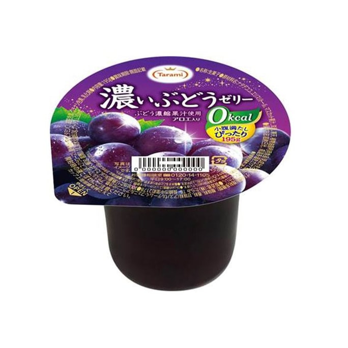 Tarami Dorajan  Juice 0 Calories Grape Jelly 195g