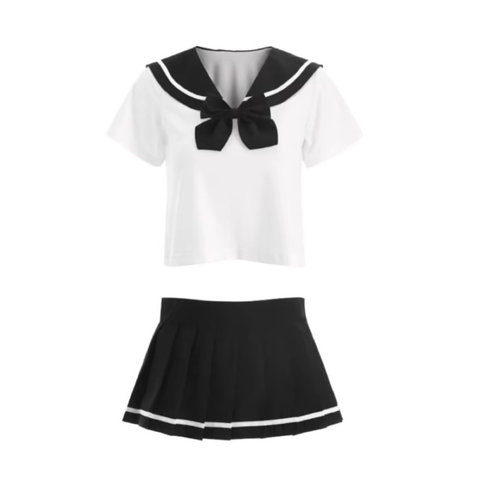 【Miss69】情趣内衣 | 超纯jk学院风乖巧学妹死库水短裙制服 - 均码
