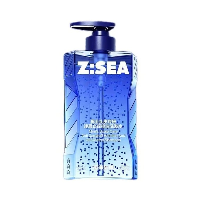 【中国直邮】 海洋至尊 男士头皮专研  男士控油蓬松持久留香洗发水 净屑止痒控油洗发水 370g/瓶