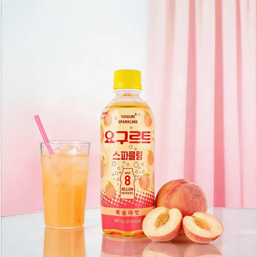 韩国BLING BOOSTER  乳酸菌气泡饮料 桃子味 355ml