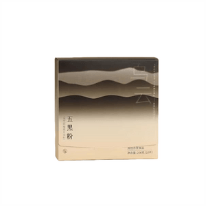 [중국 직배송] 유월오곡 흑분말: 호장근, 검은콩, 검은깨, 혼합곡물 건강 분말, 모발 영양 공급, 영양 가득한 아침 식사 대용, 200g/상자