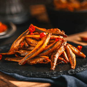 Spicy Flavoured Anchovy Snack, 3.7 oz