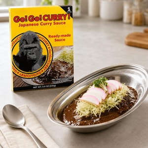 Japanese Curry Sauce Medium Hot 5.46oz【TikTok Viral】【Tokyo Local Recommended】【Rich Authentic Japanese Curry】【Medium Hot】