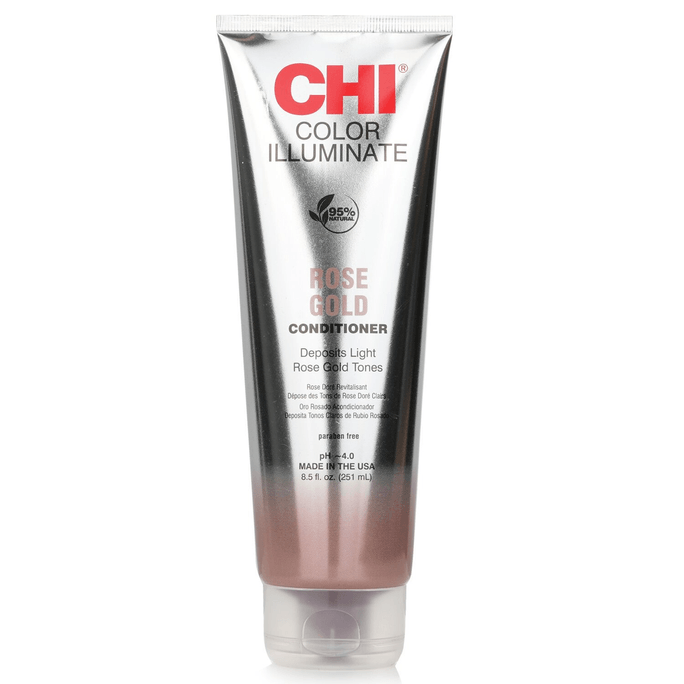 【香港直郵】CHI啟 CHI啟 鎖色護髮素 -適合玫瑰金髮色 251ml 251ml/8.5oz