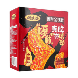 胡婆婆 魔芋金钱肚 火锅味 20袋入 400g【爽脆有嚼劲】