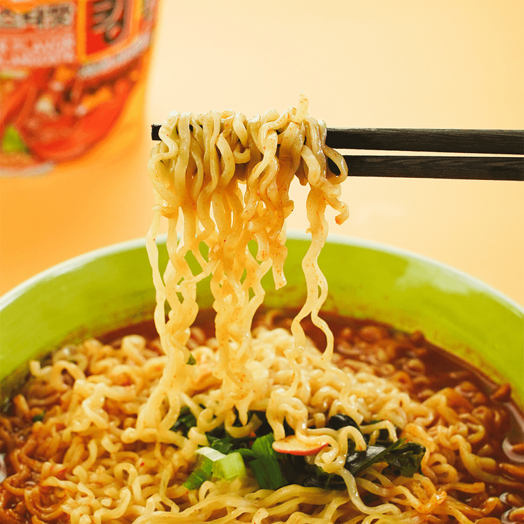 King Cup Korean Lobster Flavor Instant Cup Noodles, 3.88 oz 7