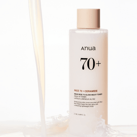 韩国ANUA 大米70焕亮乳白化妆水 光采保湿爽肤水 250ml 0刺激 敏感肌可用