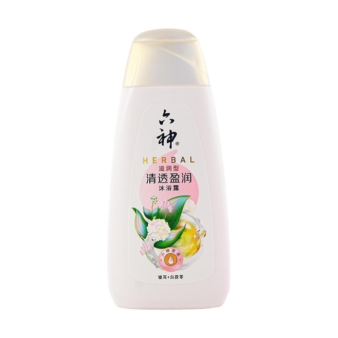 六神 沐浴露 清透瑩潤 銀耳+白茯苓 200g
