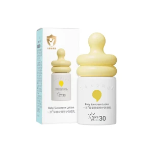 [홍콩 직배송] 아기용 젖병형 특수 보호 선크림 로션 30ml PA+++ SPF30 자외선 차단 (물리적 자외선 차단)