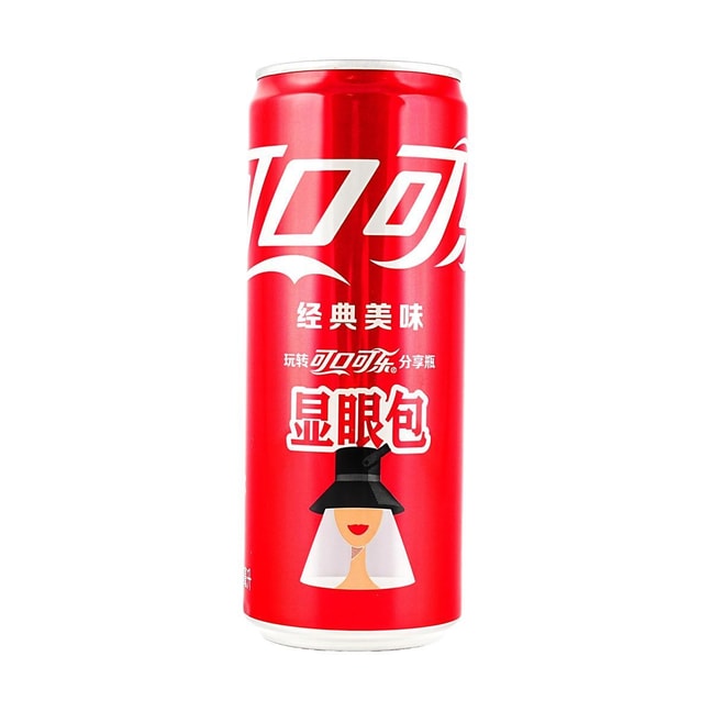 大陆版可口可乐 汽水 原味 罐装 330ml【限定版分享瓶】