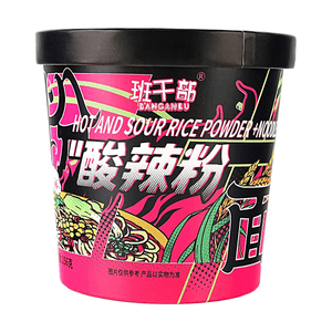 班幹部 酸辣粉麵 131g【免煮沖泡速食】【酸辣粉+泡麵兩種口感】