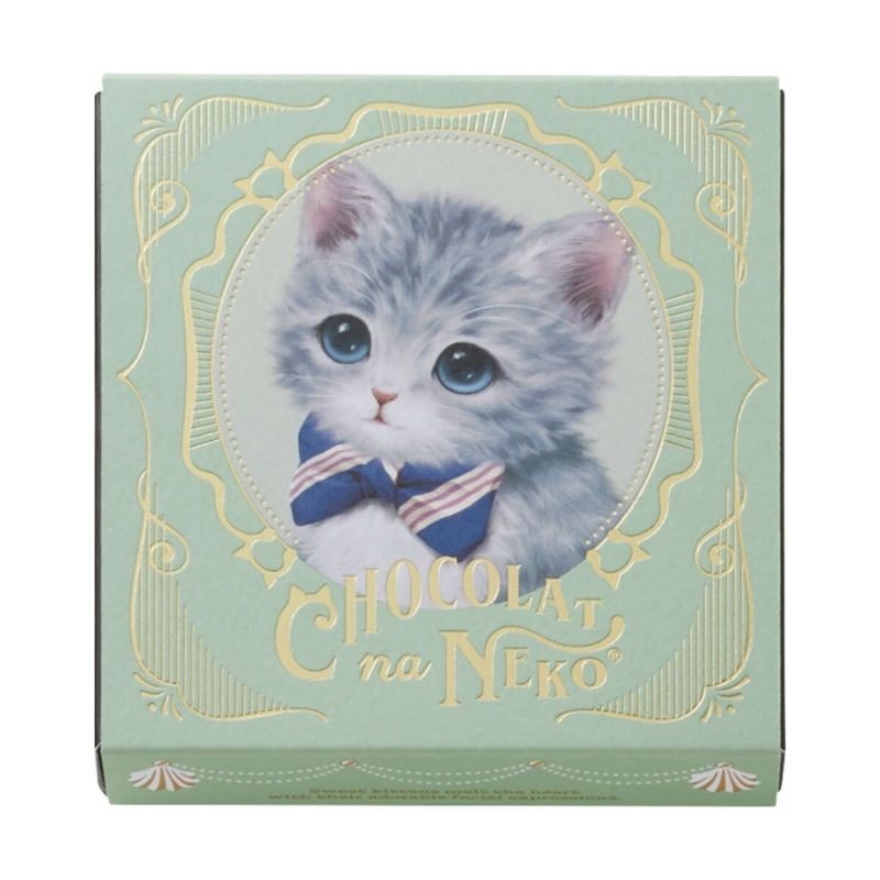 【日本直郵】 日本 摩洛索夫 限時 喵不可言 神奇小貓巧克力禮盒 5個裝