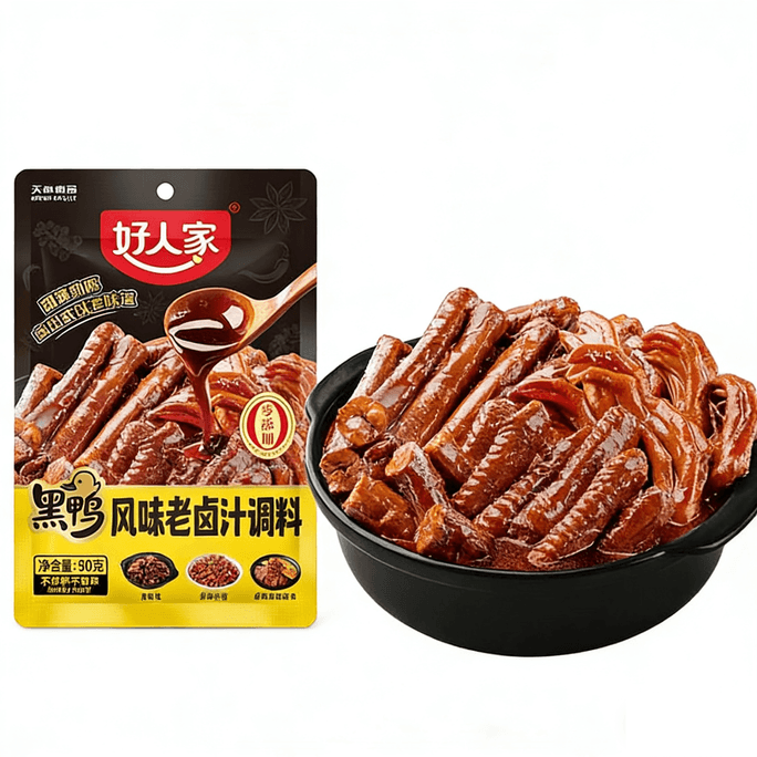 好人家 黑鸭风味老卤汁 1袋90g 甜辣周黑鸭同款味道