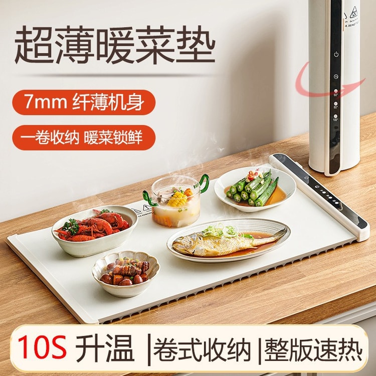 折りたたみ式⭐️ポータブル食品保温マット、電気食品用加熱 シリコン 食品の加熱用 折りたたみ式⭐️ポータブル食品保温マット、電気食品用加熱