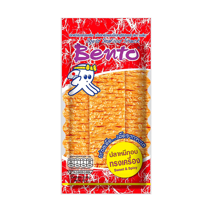 Dried Squid Snack Spicy Flavor, 18g