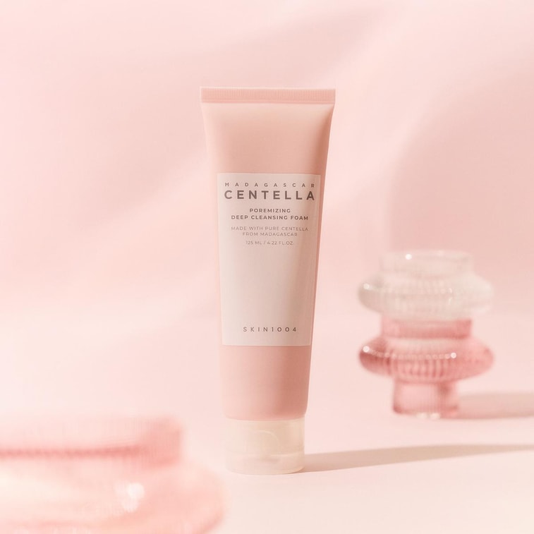 韓國SKIN1004理膚天使 馬達加斯加積雪草 喜馬拉雅粉鹽深層毛孔淨化洗面乳 125ml 溫和去角質卸妝 細緻光滑 舒緩鎮靜 4