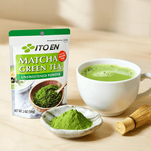 Japanese Unsweetened  Matcha Green Tea Powder,2 oz【0 Sugar No Added】