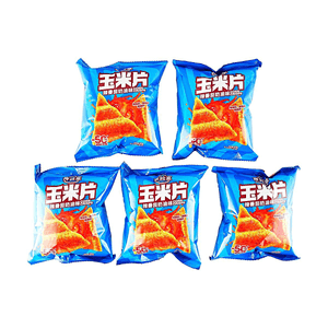 食验室 波浪玉米片 辣番茄奶油味 20g*5包【脂肪含量-50%】【酸辣入味 爽脆过瘾】
