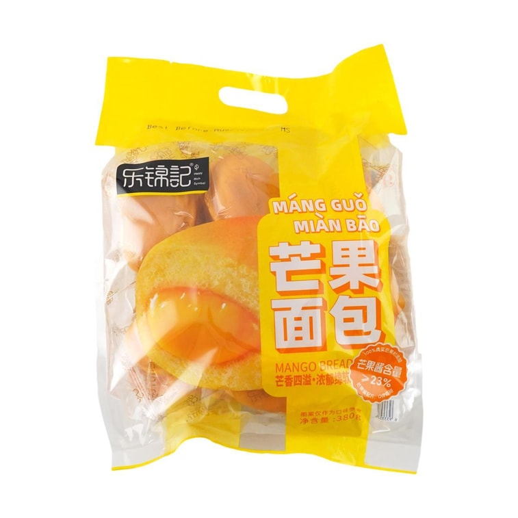 樂錦記 芒果麵包 380g【濃醇芒果醬夾心】【營養早餐】 6