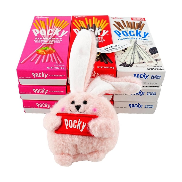 GLICO.JP Easter Limited Chocolate Strawberry Cream Flavor Pocky