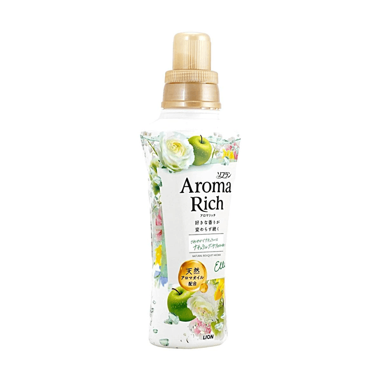 Lion Soflan Aroma Rich Fabric Perfume Softener, Anti-static, Anti-wrinkle, Antibacterial, Long-lasting Floral Scent #Ell 5