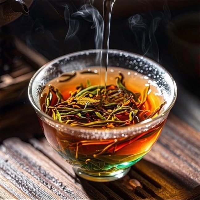 Wuyi Mountain Zhengshan Xiaozhong High-Mountain Black Tea Red Tea 150g 30pcs【Rich Floral Aroma Full-Bodied Flavor】Boosts Energy Reduces Fatigue Supports diuresis Rich in Antioxidants Wellness Tea
