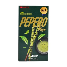 Pepero Matcha Biscuit Sticks 1.3 oz【Korea Trendy 】【Matcha Season Limited】
