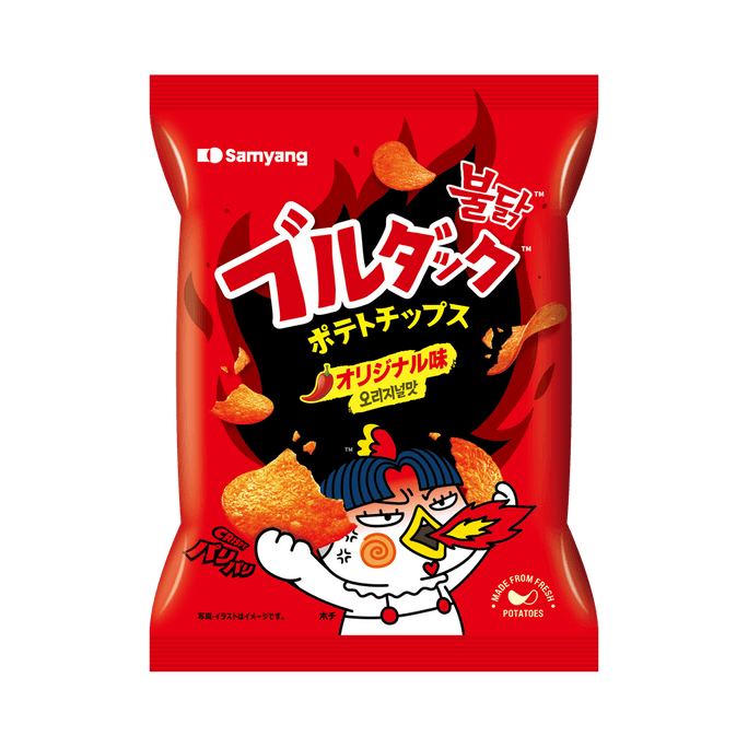 Spicy Chicken Chips Original Flavor 55g