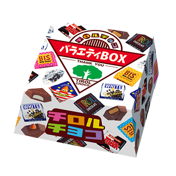 [일본에서 온 다이렉트 메일] TIROL 마츠오 컬러풀 초콜릿 모듬 24개 박스