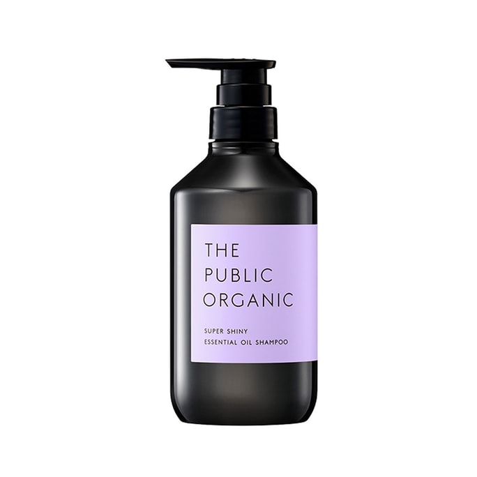 THE PUBLIC ORGANIC Organic Plant Essential Oil Amino Acid Shampoo Flowery Woody Fragrance Damage Repair 480ml