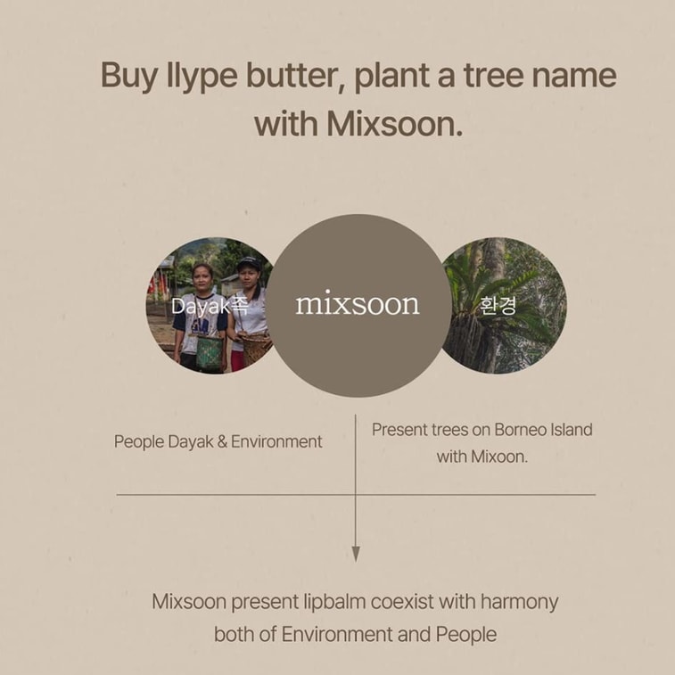 韓國 Mixsoon 素食潤唇膏 01透明色 4.1g 7