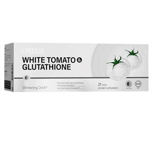【中國直郵】 正大 OBLUE歐林蘭 冰白番茄飲10ml*21支/盒 膠原蛋白勝肽內調去黑黃美容淨白提亮煥白飲