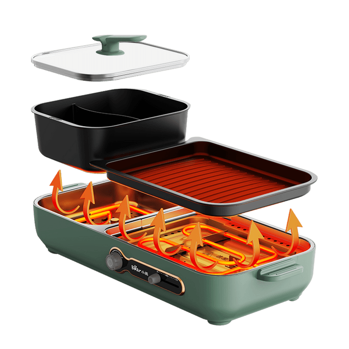 Multifunctional Cooker Hot Pot and Grill DKL-C16C2  3.4L